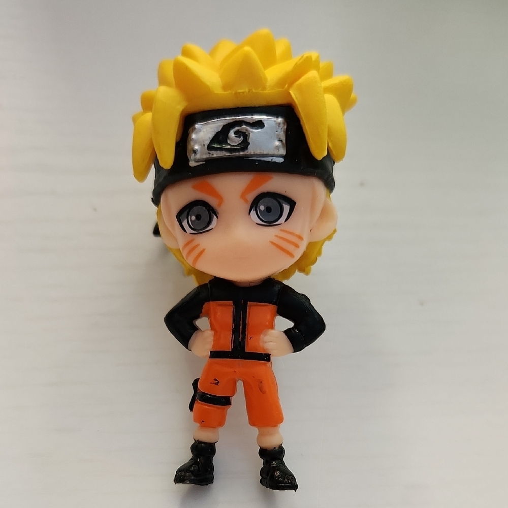 Naurato Anime Character Action Figure - Orange and Yellow